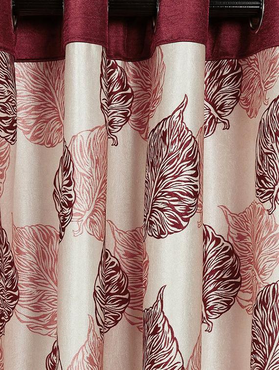 cortina designer eyelet printed home curtains - 19780692 -  Standard Image - 1