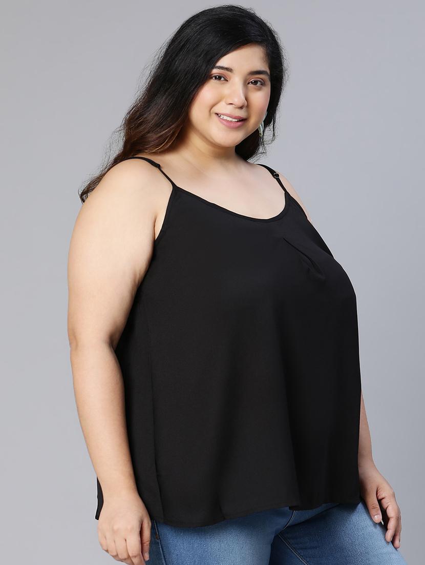 women's tank top shoulder strap top - 19780839 - Standard Image - 1