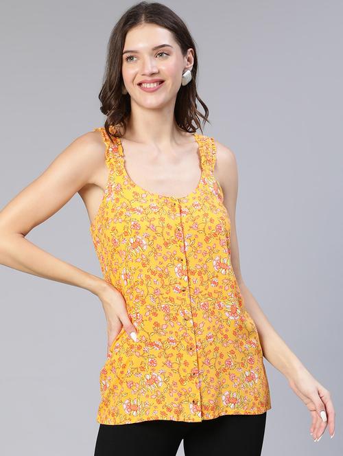 women's tank top scoop neck top - 19780885 - Standard Image - 0