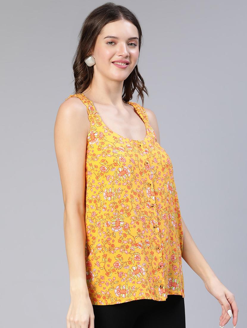women's tank top scoop neck top - 19780885 - Standard Image - 1