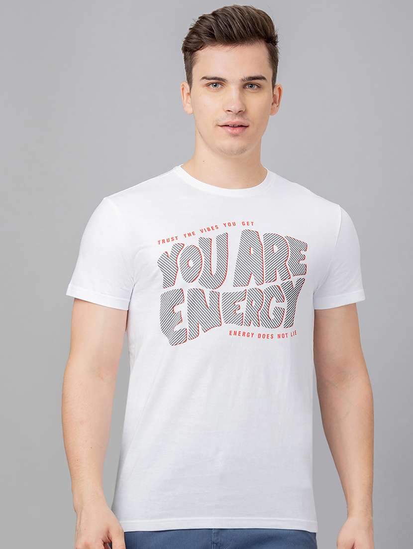 round neck printed t-shirt