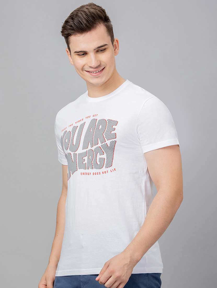 round neck printed t-shirt - 19781399 -  Standard Image - 1