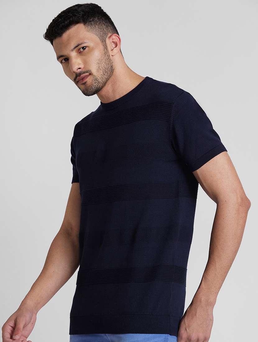 blue cotton regular t-shirt - 19781414 - Standard Image - 1