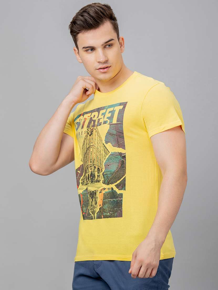 round neck printed t-shirt - 19781446 -  Standard Image - 1