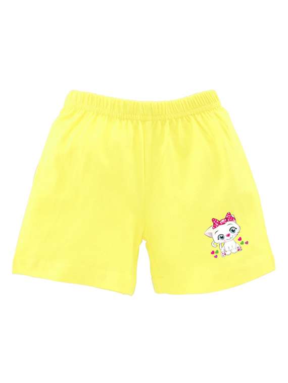 printed cotton shorts