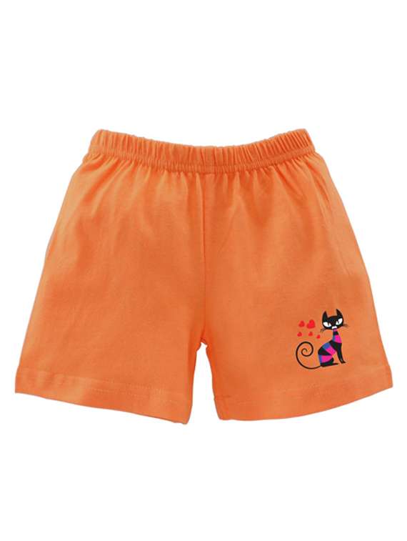 printed cotton shorts