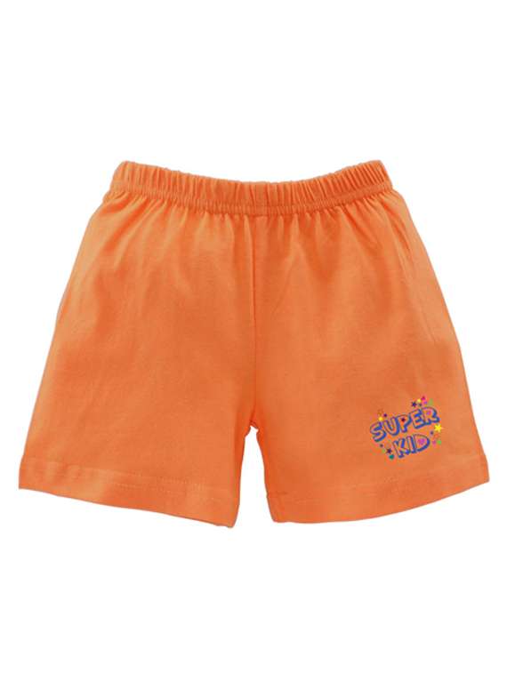 printed cotton shorts