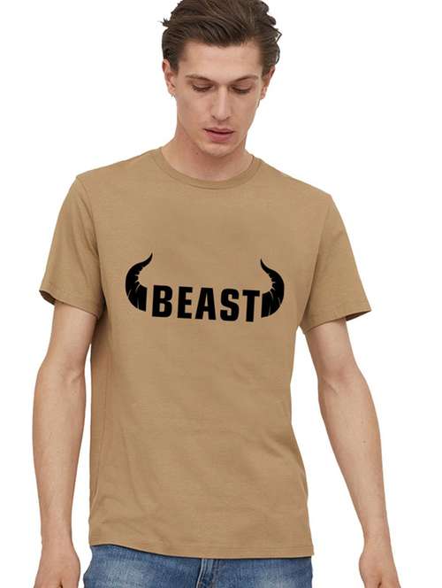 printed cotton regular t-shirts - 19781870 -  Standard Image - 0