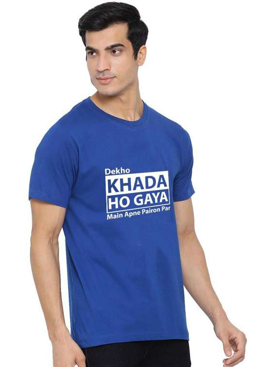 printed cotton regular t-shirts - 19781895 -  Standard Image - 1