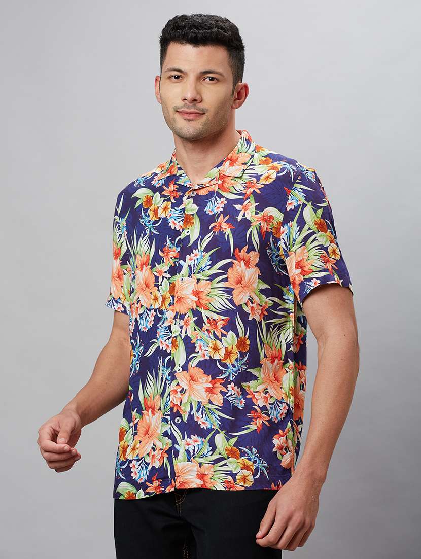 men printed cotton casual shirt - 19782655 -  Standard Image - 1