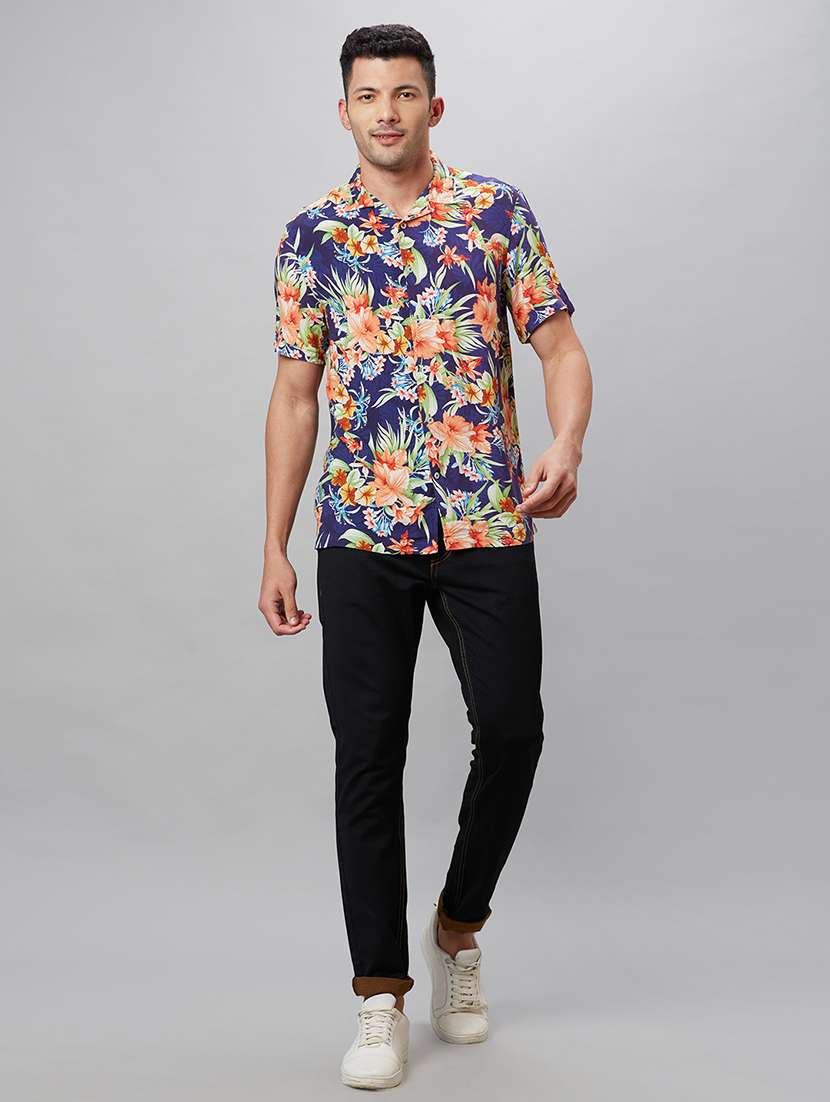 men printed cotton casual shirt - 19782655 -  Standard Image - 4