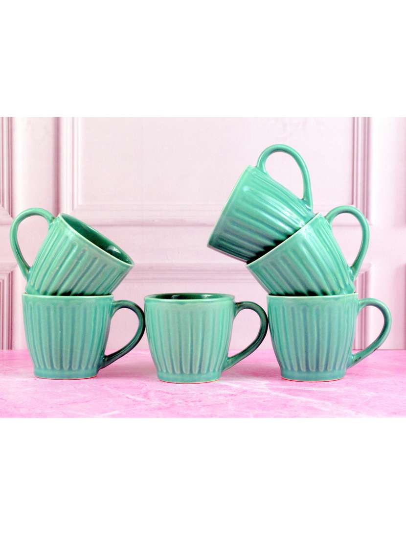 moody panda distinguished set of 6 cups | cupset | set of 6 cups | ceramic