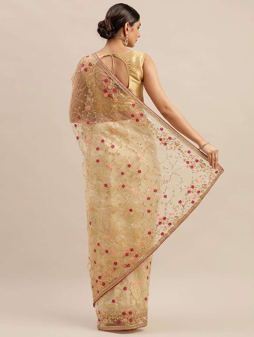 women's embroidered saree - 19783961 -  Standard Image - 1