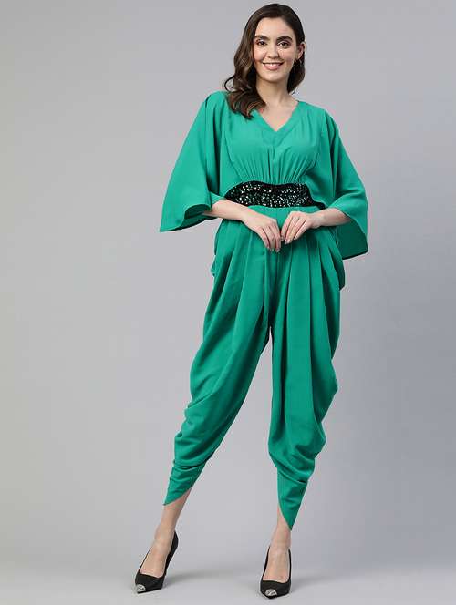 women cowl style jumpsuit 