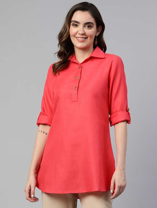 women's a line collared top - 19784862 -  Standard Image - 0