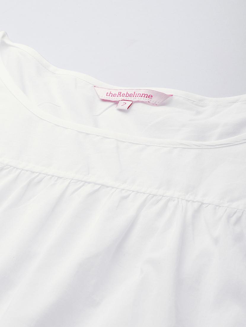 women's a line boat neck top - 19785311 - Standard Image - 4