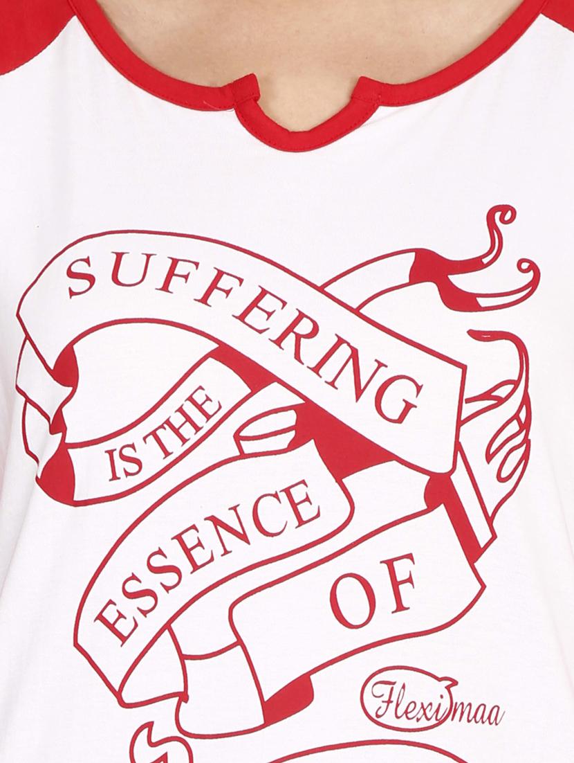 round neck printed regular tees - 19785700 - Standard Image - 4