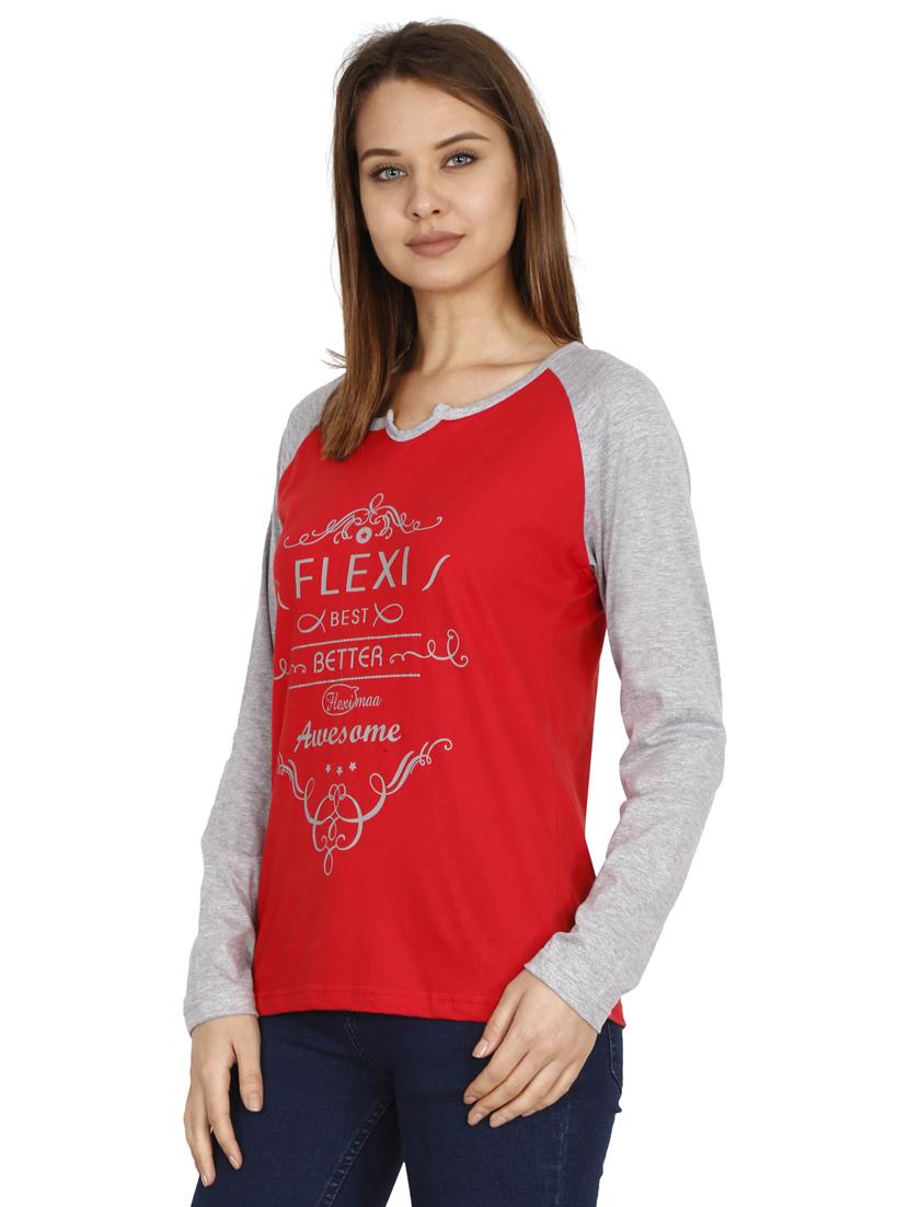 round neck printed regular tees - 19785703 - Standard Image - 1