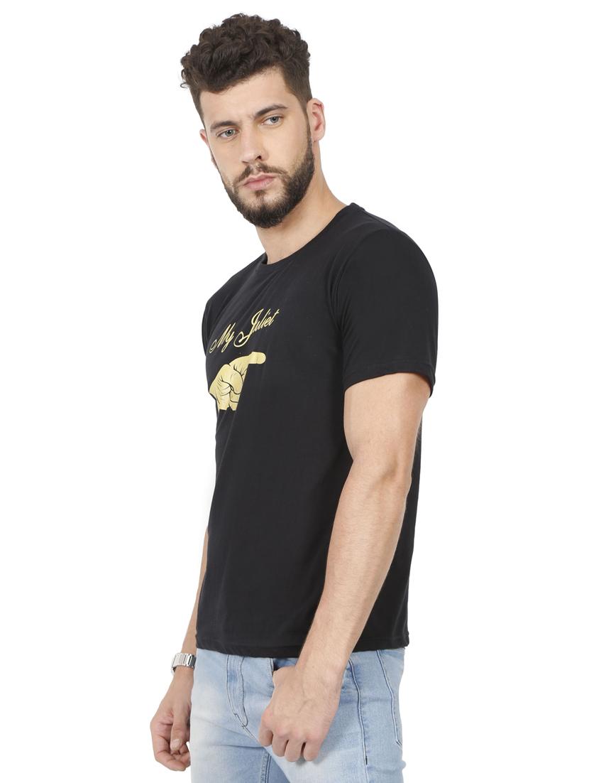 round neck printed t-shirt - 19786115 - Standard Image - 1