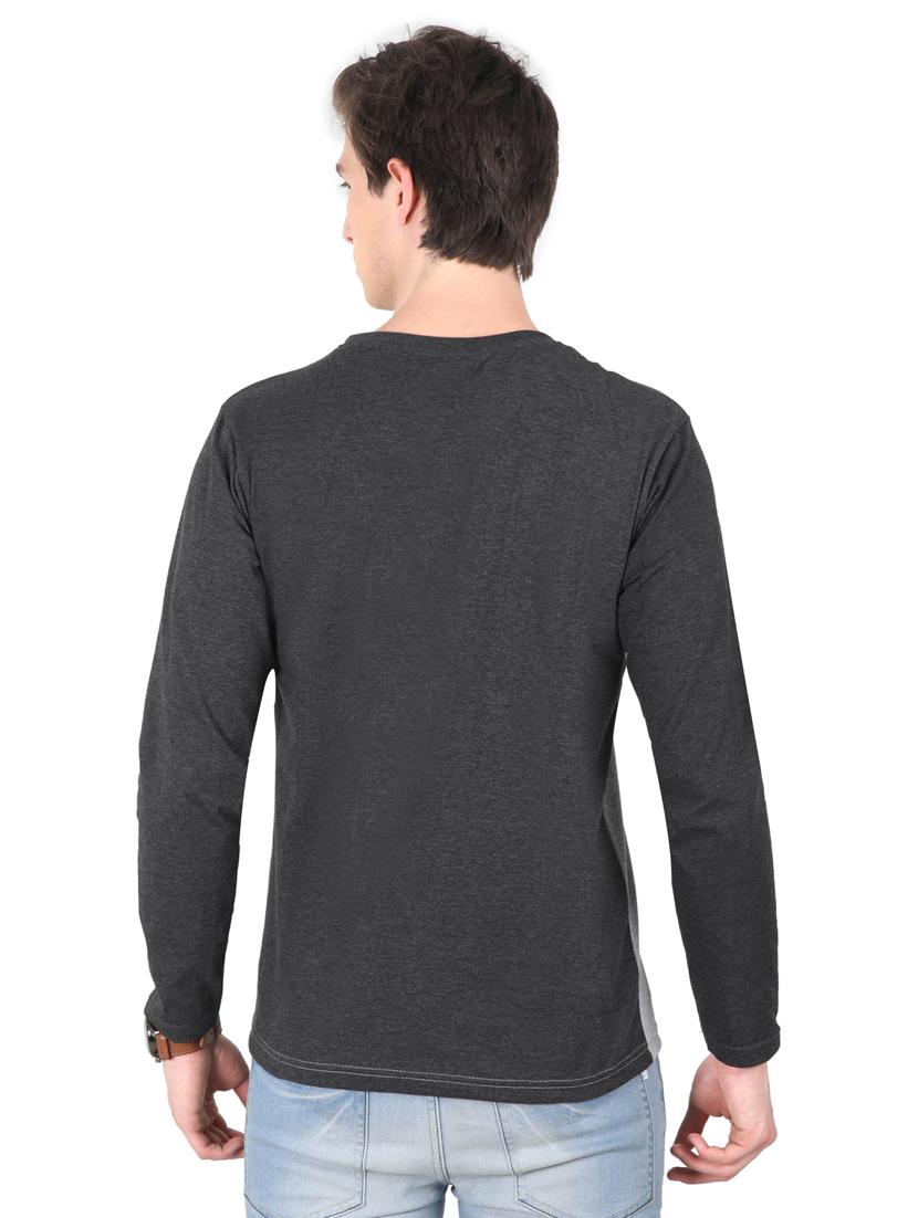 round neck printed t-shirt - 19786263 - Standard Image - 4