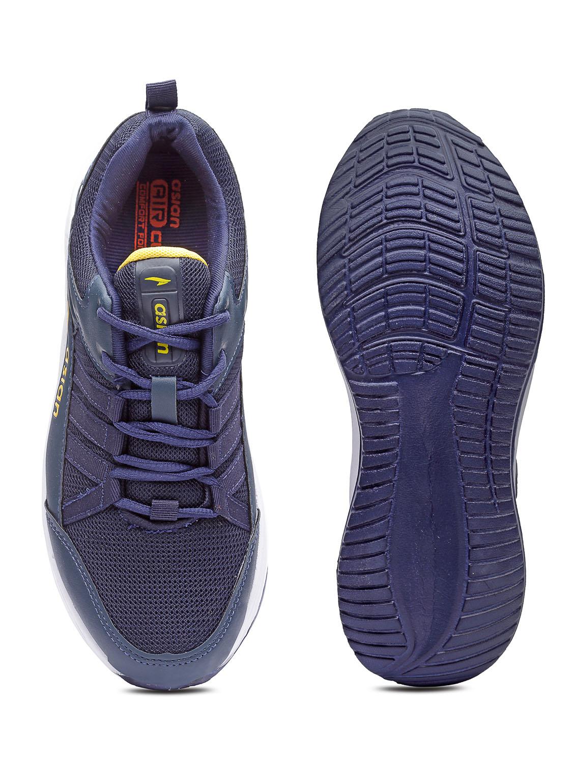 men solid lace up sport shoes - 19790435 - Standard Image - 4