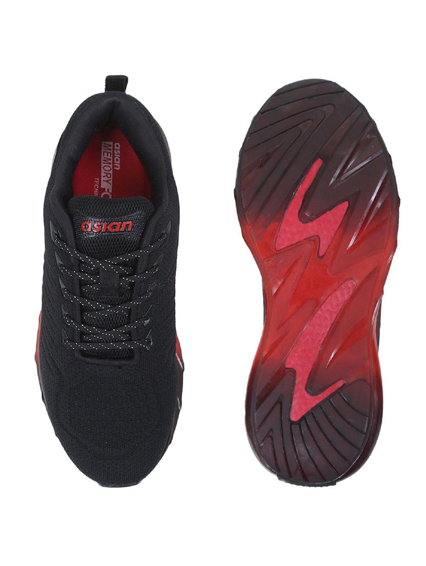 men lace-up running sport shoes - 19790622 - Standard Image - 4