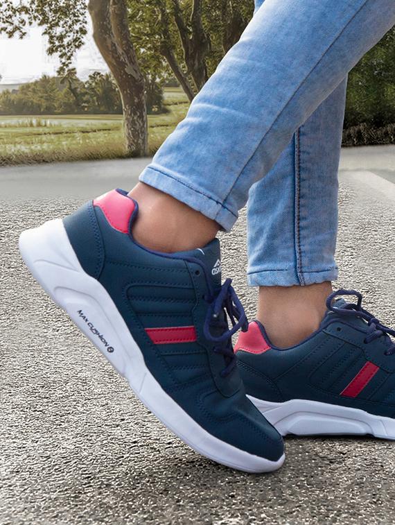 men lace-up running sport shoes - 19790768 - Zoom Image - 0