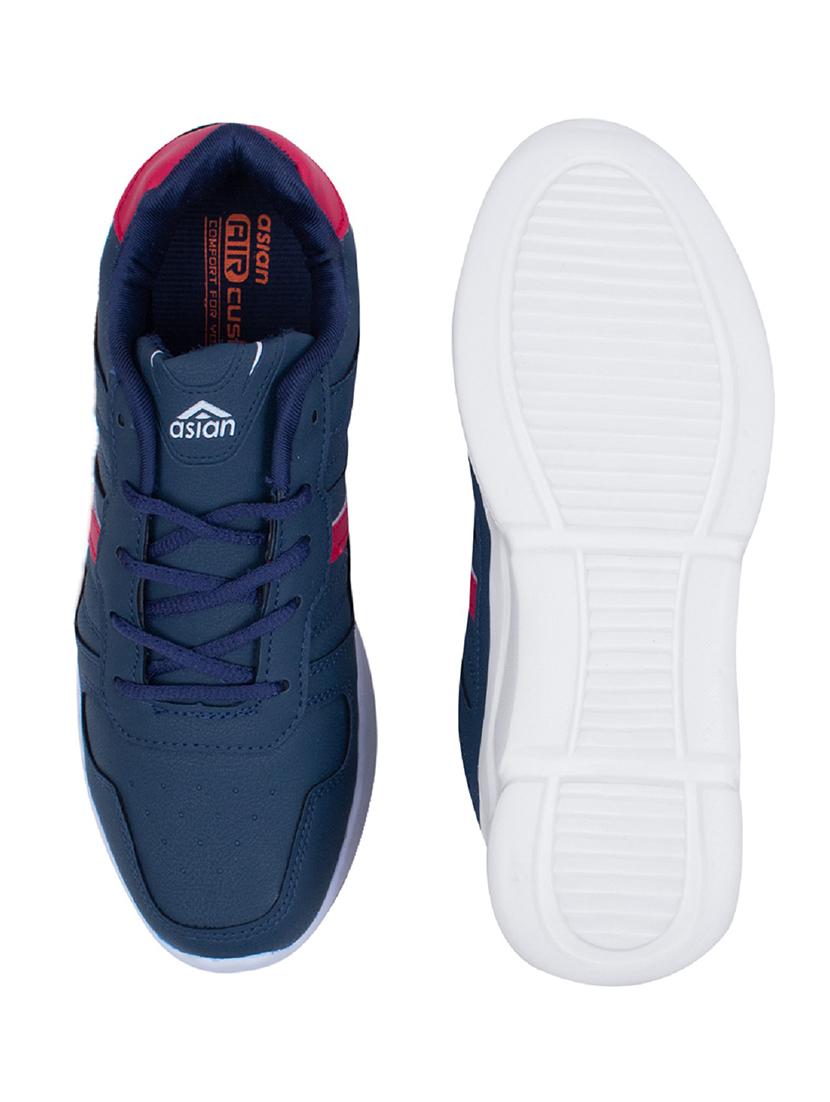 men lace-up running sport shoes - 19790768 - Standard Image - 4