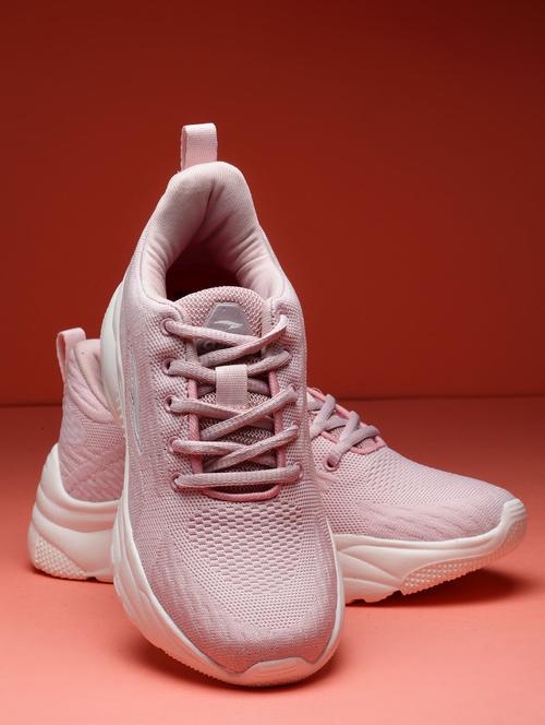 pink lace-up sports shoes - 19791934 -  Standard Image - 0