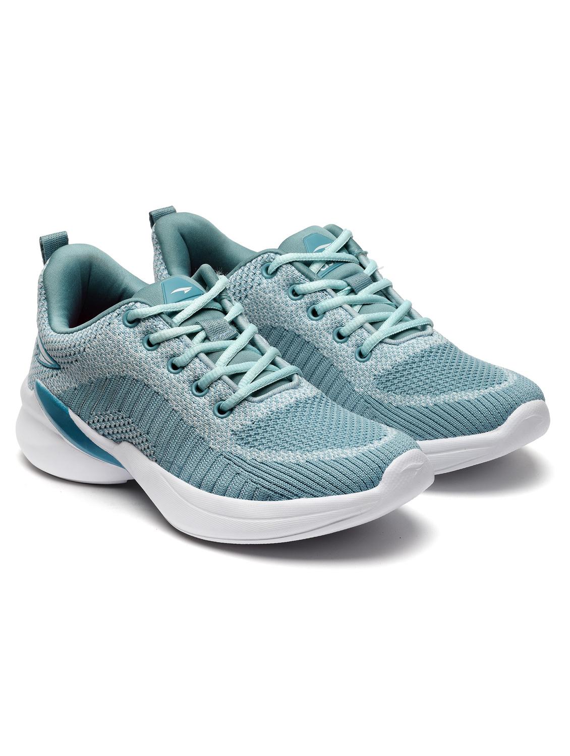 light blue solid lace-up sports shoe - 19791940 -  Standard Image - 1
