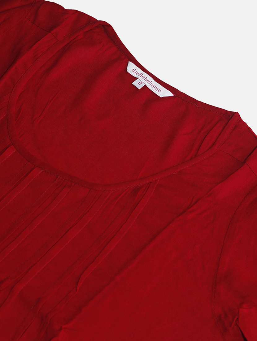 women's asymmetric round neck top - 19795599 -  Standard Image - 4