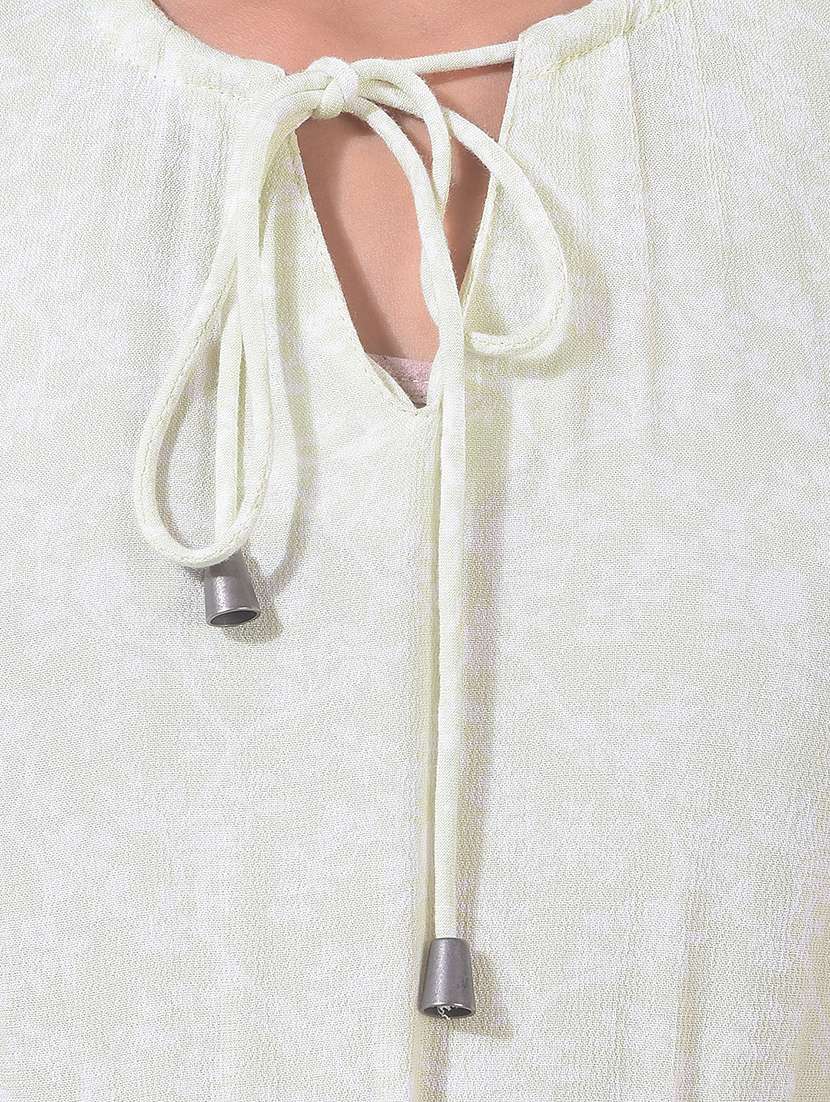 girls tie up neck top - 19795666 -  Standard Image - 1