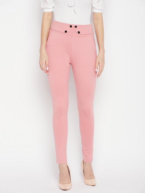 women solid viscose jegging - 19796111 -  Standard Image - 0