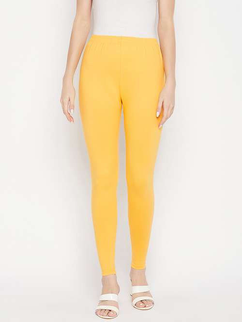 yellow cotton leggings - 19796135 -  Standard Image - 0