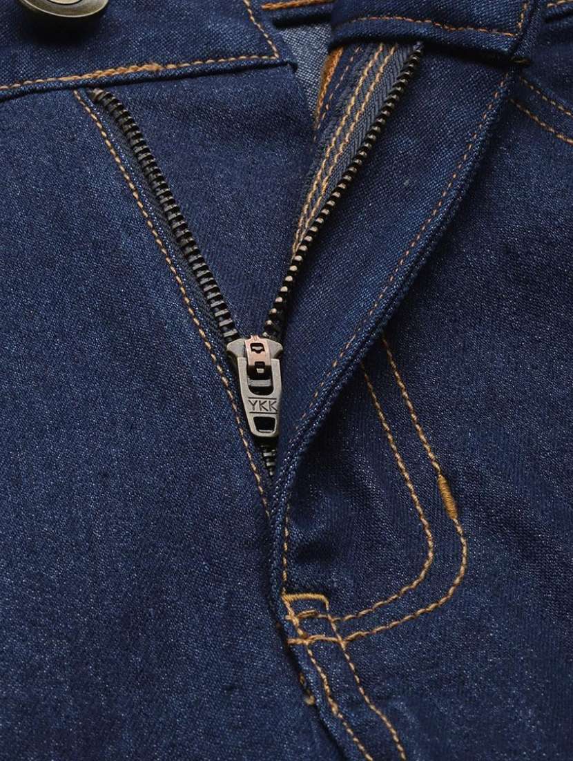 mid rise solid ankle length jeans - 19796263 - Standard Image - 4