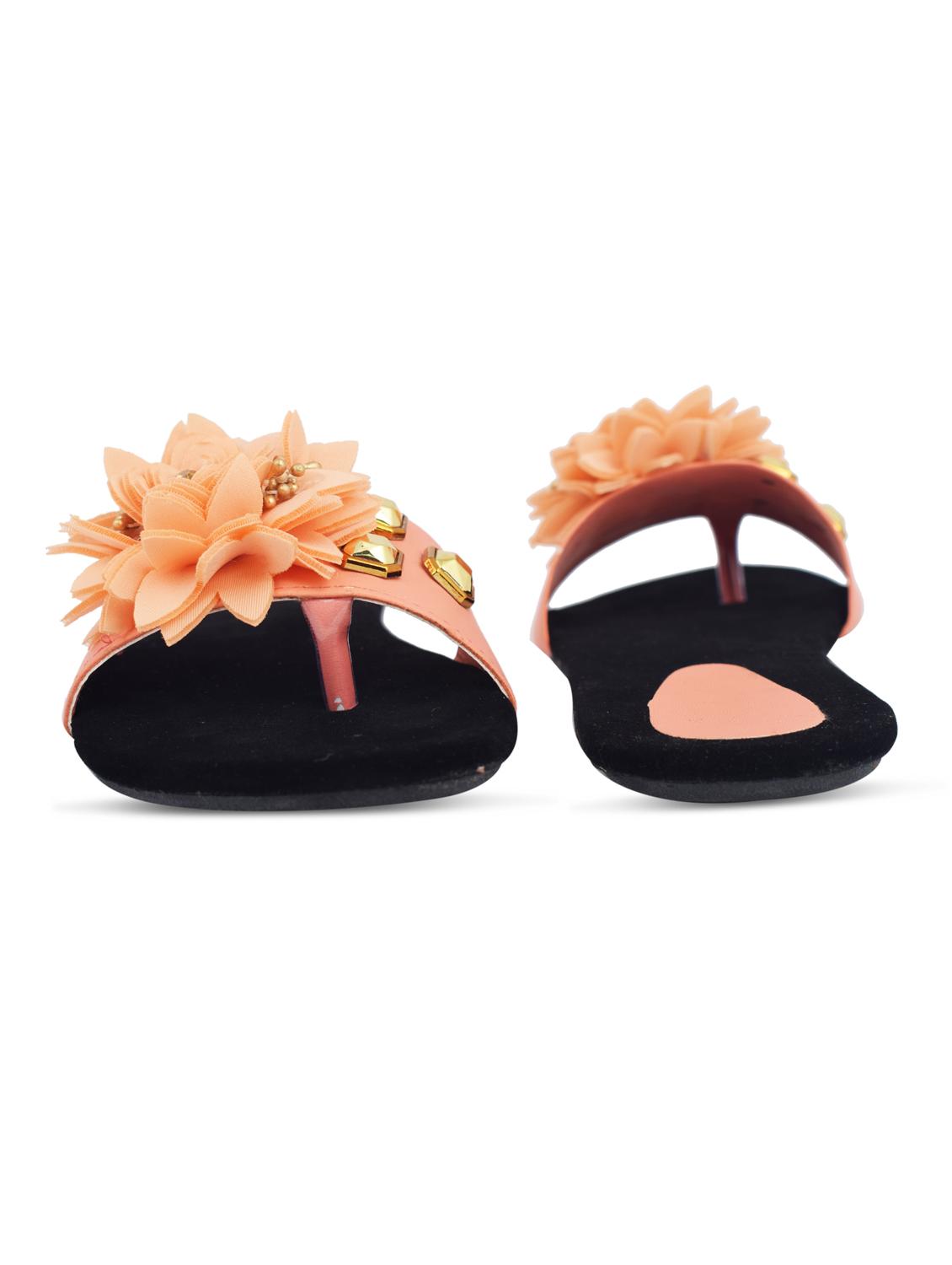 multi colored t-strap flats - 19796539 - Standard Image - 4