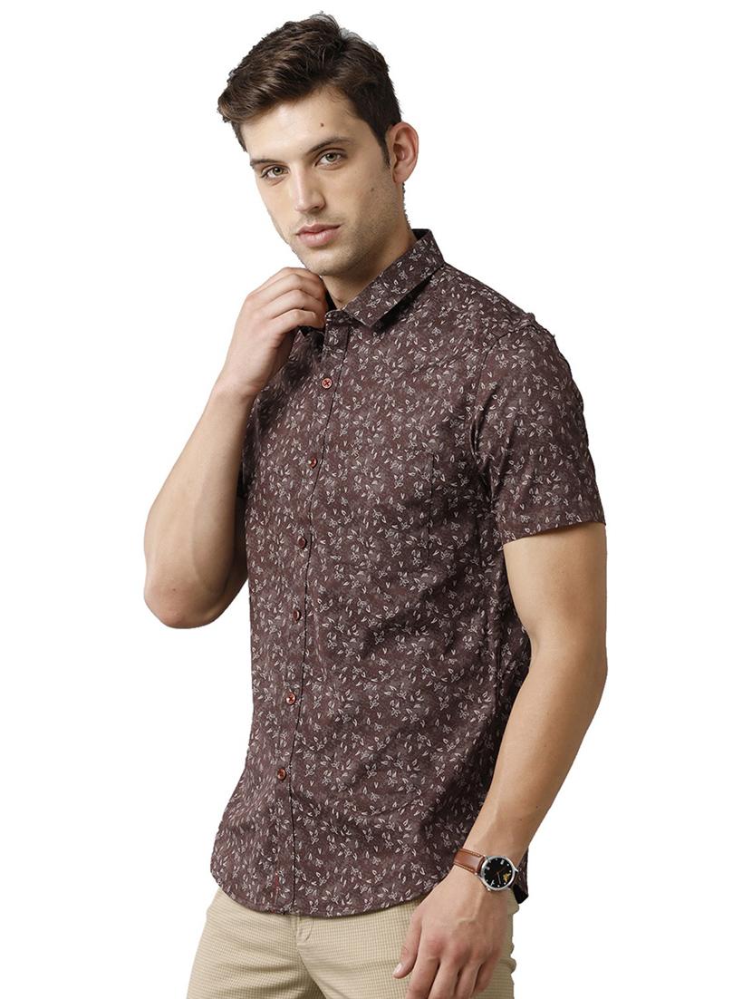 mens florals casual shirt - 19803371 - Standard Image - 1