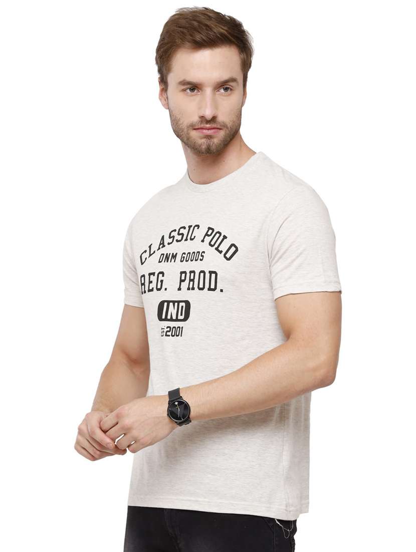 round neck printed t-shirt - 19803795 -  Standard Image - 1