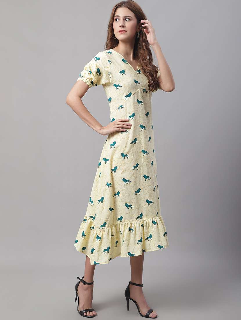 women's tiered dress quirky dress - 19810565 -  Standard Image - 1