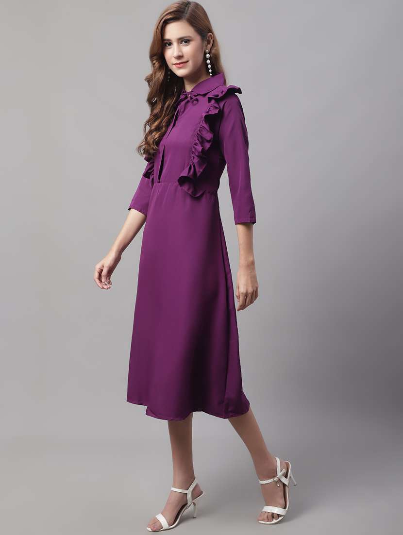 women's  solid dress - 19810568 -  Standard Image - 1