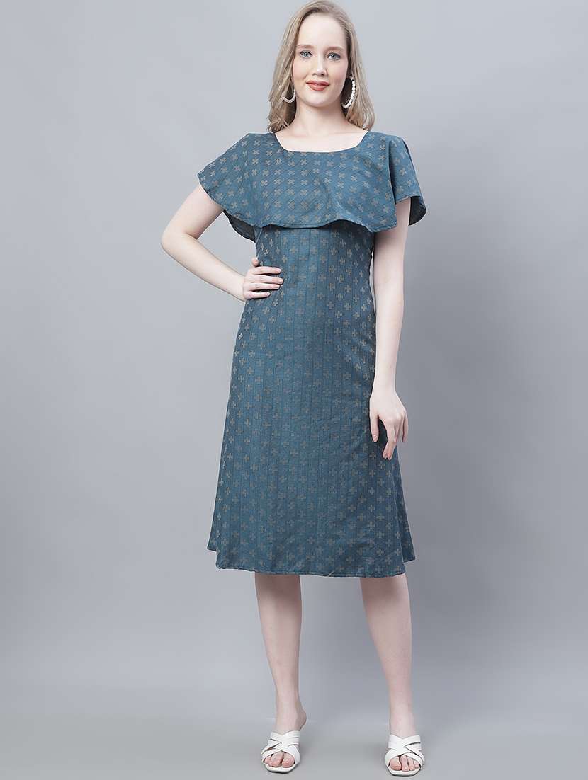 women's layered floral dress