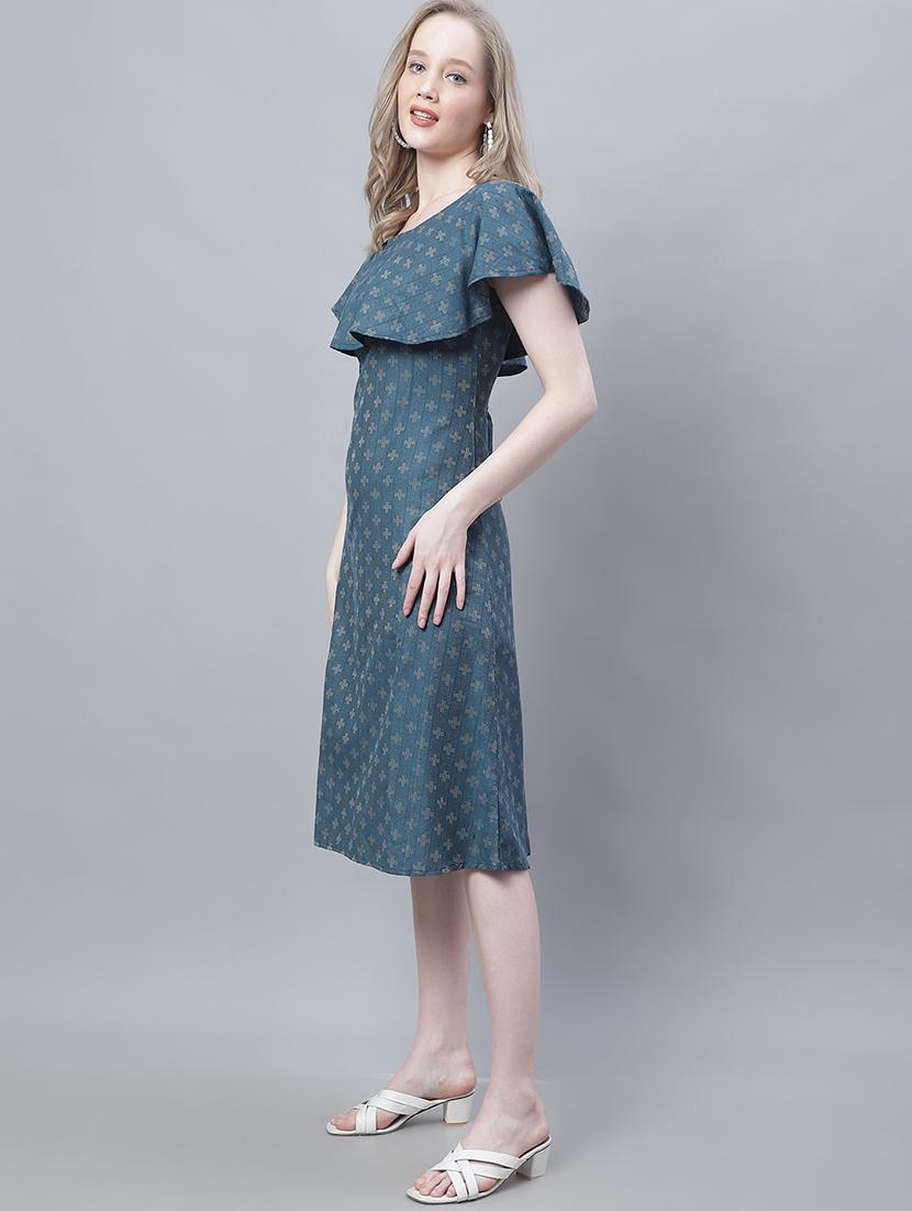women's layered floral dress - 19810584 - Standard Image - 1