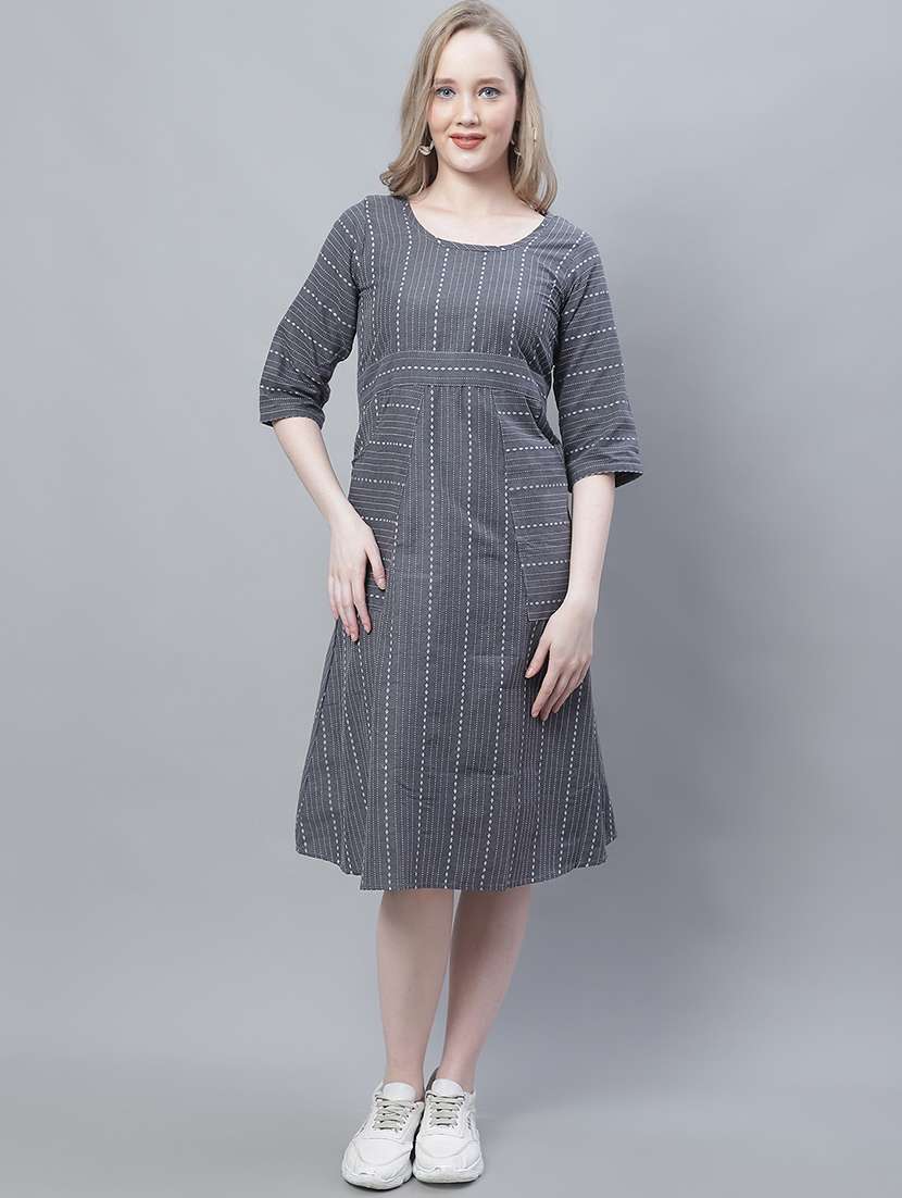 women's  striped dress - 19810590 -  Zoom Image - 0