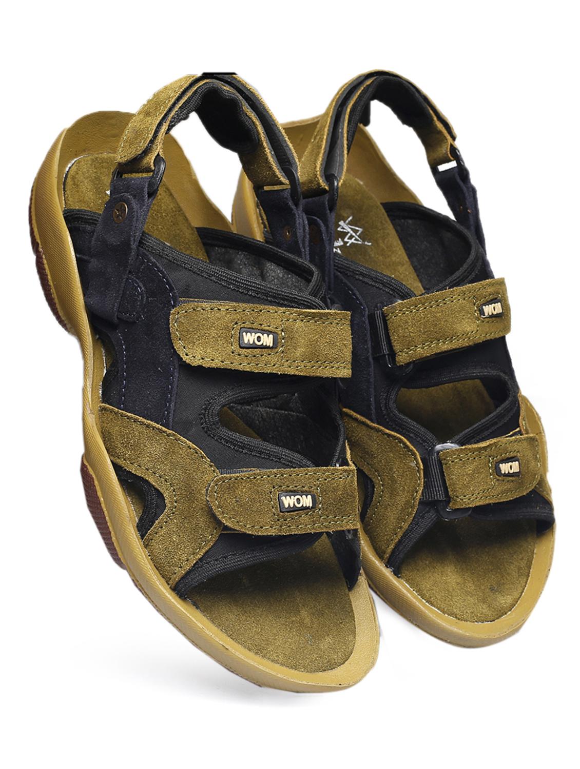 khaki back strap casual floater - 19811092 - Standard Image - 1