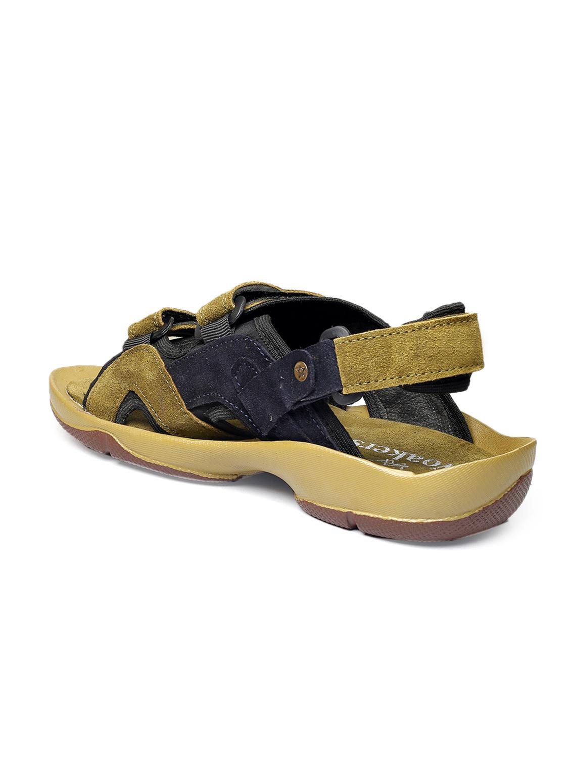 khaki back strap casual floater - 19811092 - Standard Image - 4