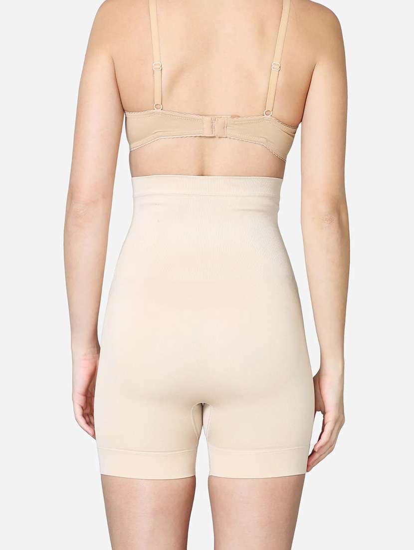 Beige Nylon Tummy Tucker Shapewear