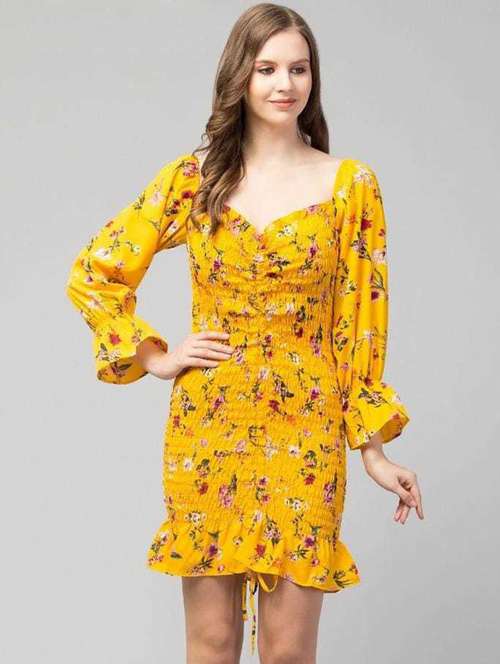 women's tiered dress floral dress - 19811710 -  Standard Image - 0