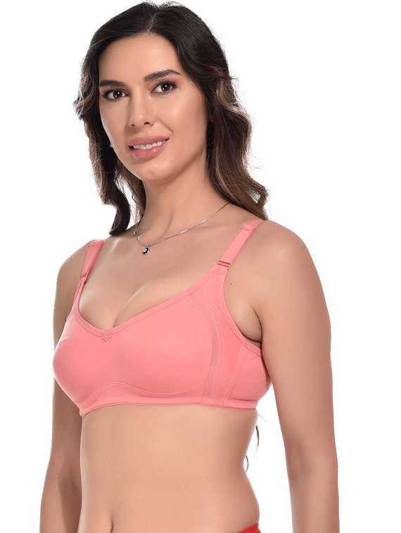 pink hosiery tshirt bra - 19812632 -  Standard Image - 1