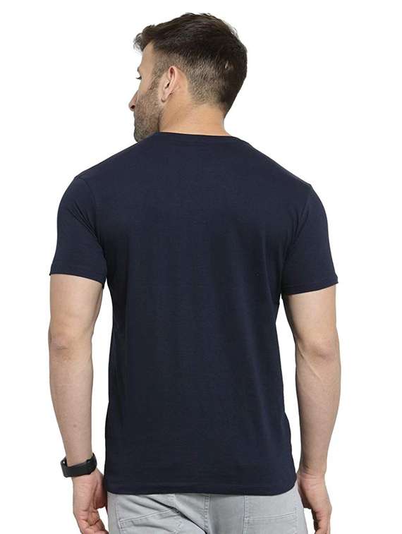men printed round neck t-shirt - 19814132 -  Standard Image - 1