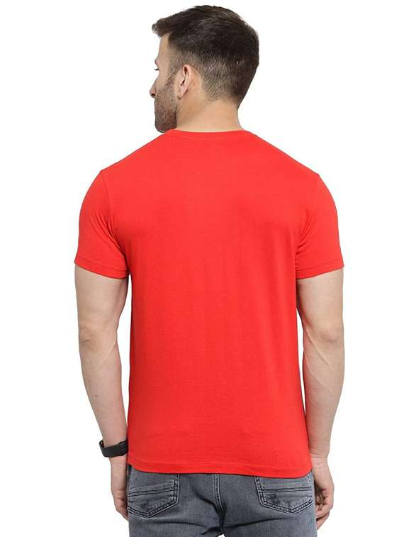 men front print short sleeve t-shirt - 19814144 -  Standard Image - 1